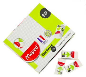 Paquet de Gommes MAPED