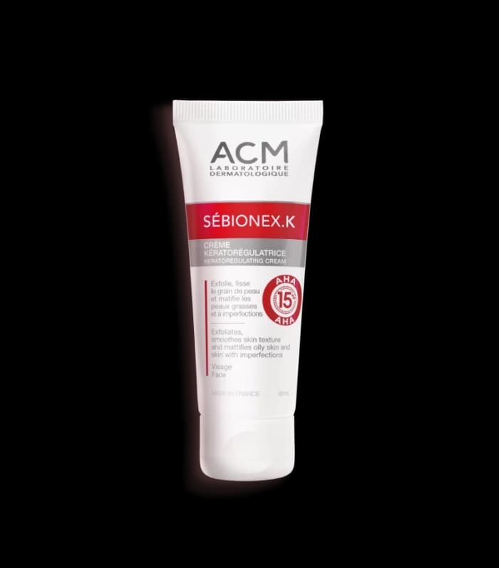 Crème visage et corps kératorégulatrice ACM SEBIONEX.K 40ml